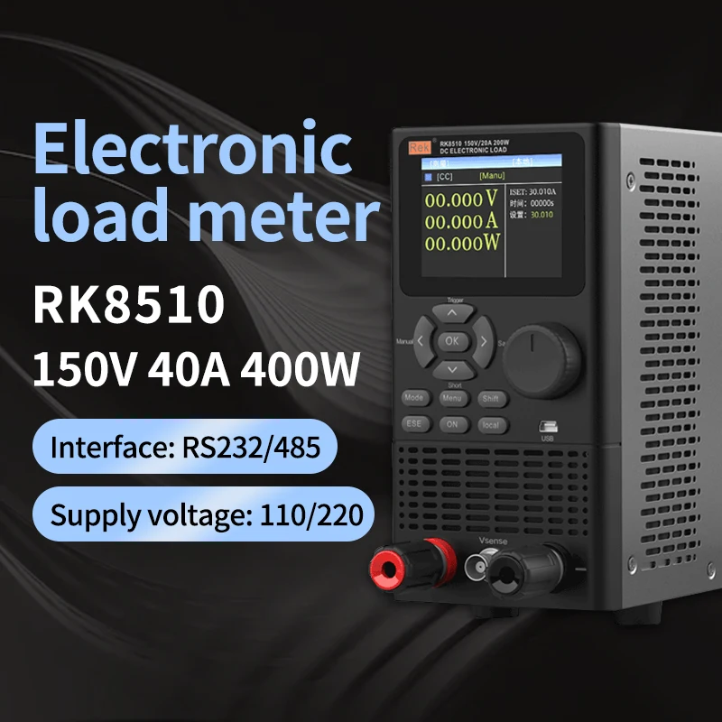 Programovateľný záporný tester elektronického zaťaženia na meranie výboja z vnútorného odporu vo výške 400 W kapacita batérie