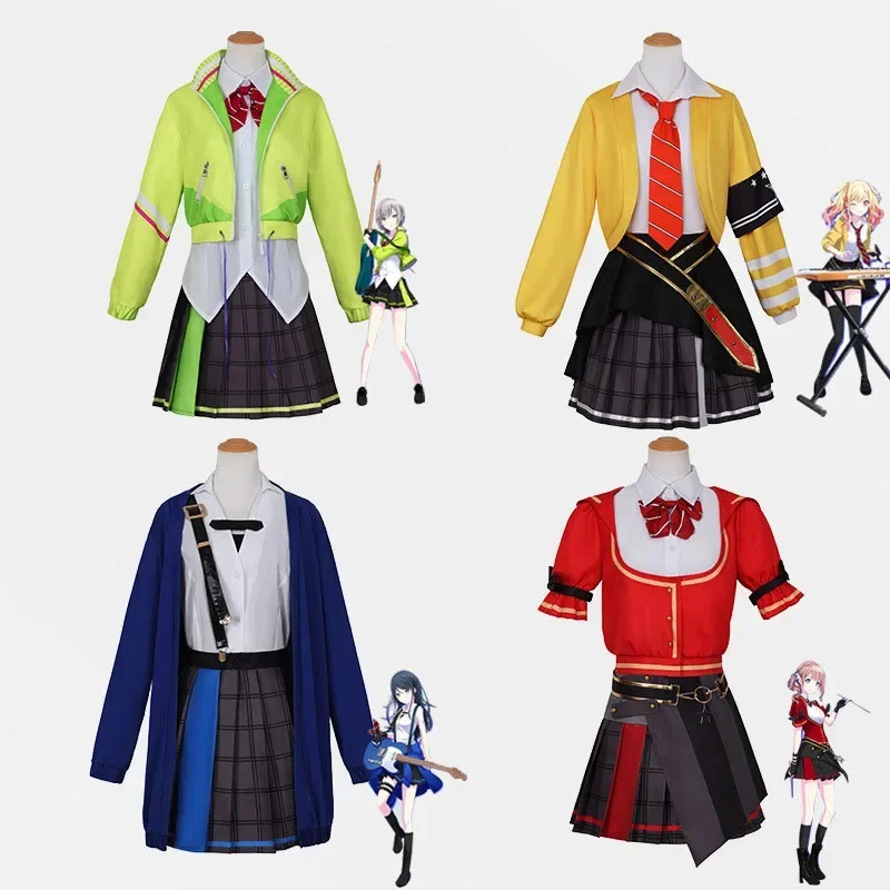 Projekt sekai farebné pódium Cosplay Tenma Saki Hinomori Shiho Hoshino Ichika Mochizuki Honami Leo/potreba Cosplay kostýmové rekvizity