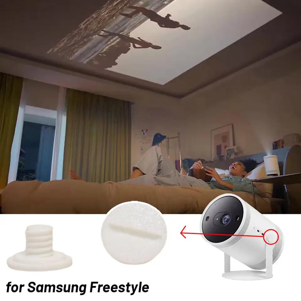 Projektorové skrutky 3D tlačové diely pre Samsung Freestyle Projector Accessories Adaptéry vlákna A0K9