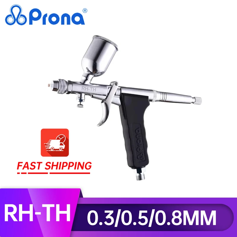 Prona rh-th maľba sprejová pištoľ Malé airbrush Penprofessional Airbrush Model maľba hračky malia