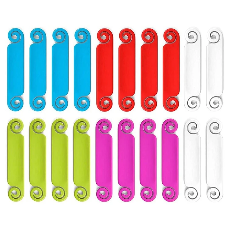 Propagácia! 20 ks káblové značky Značky riadenia káblových káblov Multicolor káblových štítkov Identifikačné značky pre USB počítačový telefón Charg
