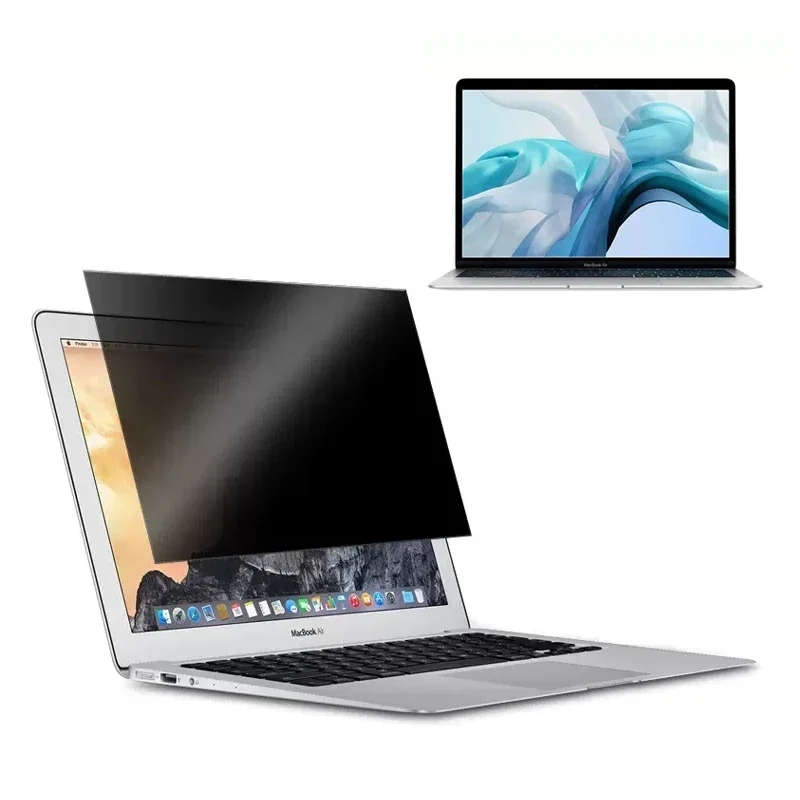 Protect obrazovky prenosu prenosných údajov pre MacBook Air 13 13,6 15 palcov M1 M2 Pro 14 16 Ochrana o ochranu súkromia Proti-SPY Film Proti-Glare