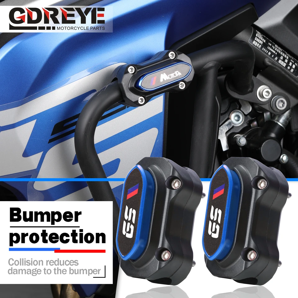 Protector de Motor de Motocicleta, Bloque Decorrativo de Parachoques para BMW, F750GS, F650GS, F850GS, G310GS, R1200GS R12500GS
