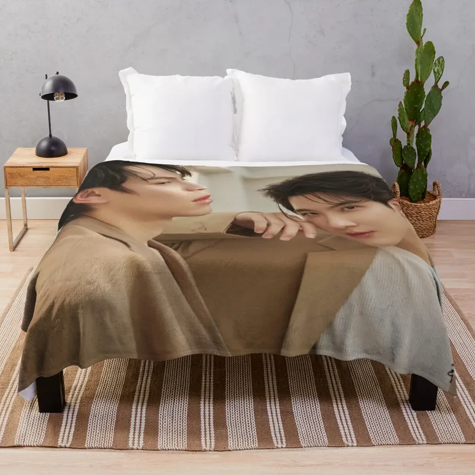 Prvý Khaotung Only Friends BL Series Thai ?????????????? Thajsko GMMTV BL Series Hrot Dekoratívne dekoratívne postele prikrývky