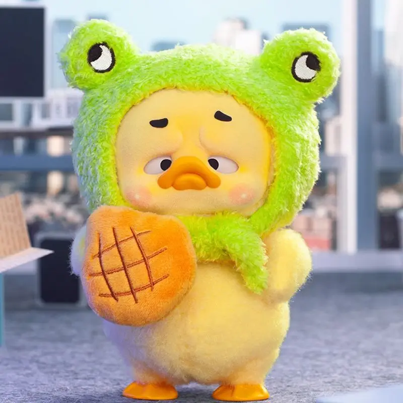 Práca Tatúry Box NuindiDuck je nepríjemná séria PVC Material Cute Figurine Model Desktop Collection Collection Collection Kid Birthday Toy Gift