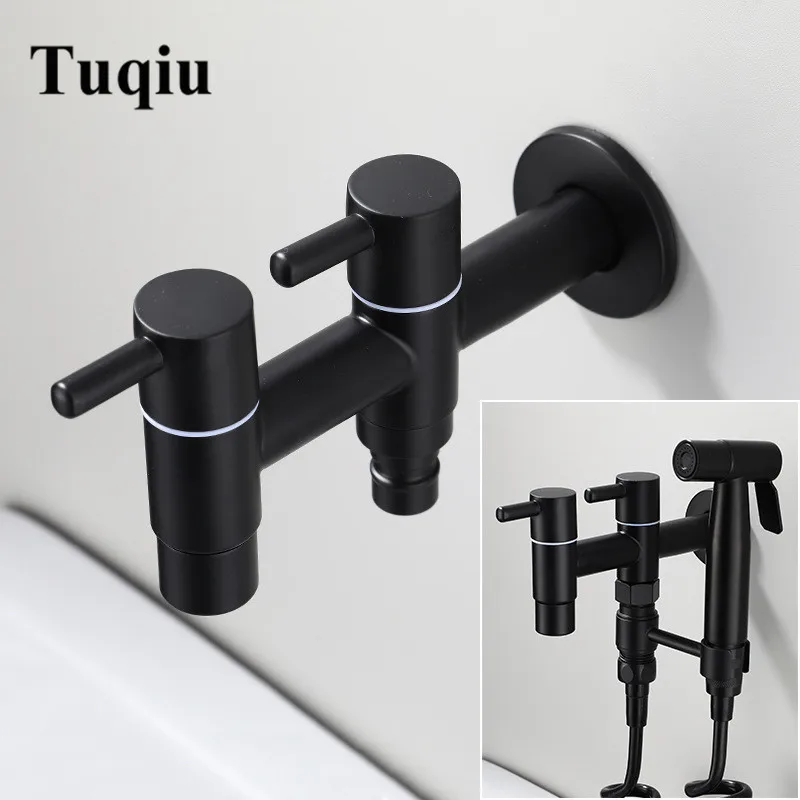 Práčka baucet bident faucet z nehrdzavejúcej ocele Kúpeľňa kohútik tap