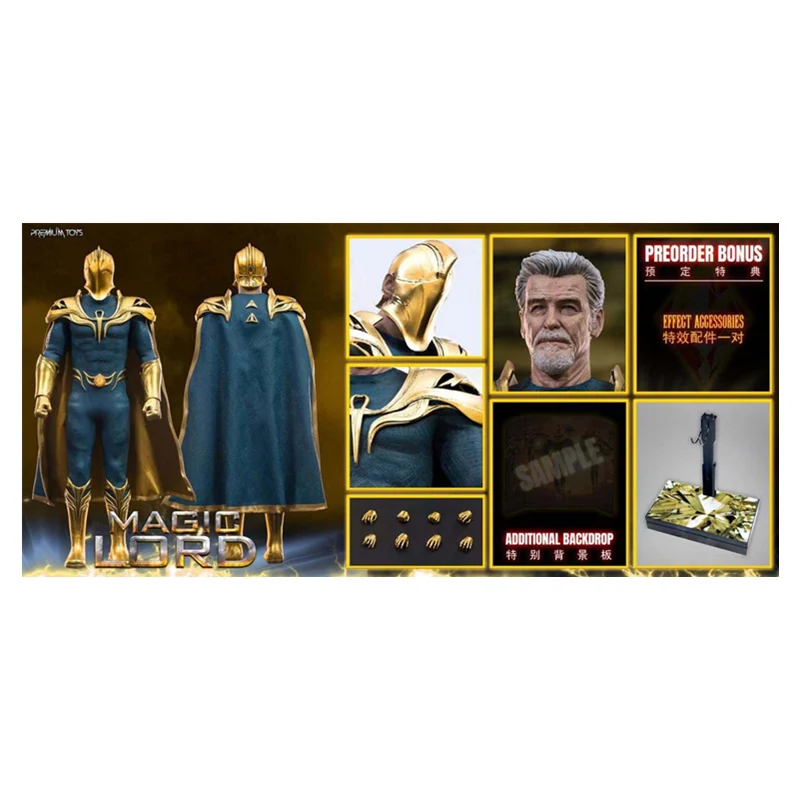 Prémiové hračky PM9106 1/6 vojakov Destiny Magic Lord Doctor 12 palcový mobilný mobilný hračkár