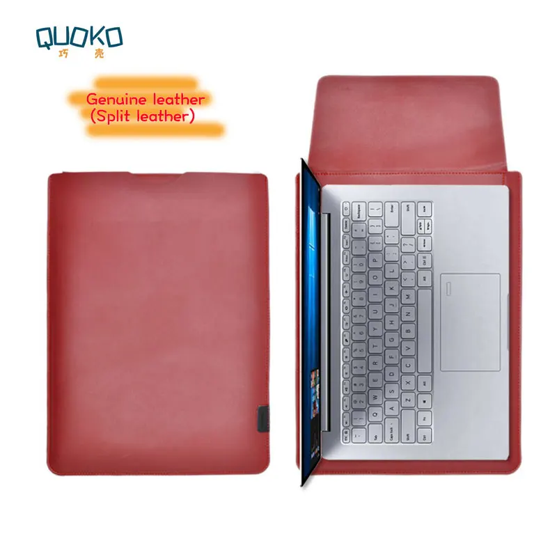 Príchod predaja ultra tenkého super tenkého obalu na rukáv, originálne kožené puzdro pre laptop pre Xiaomi Air 12.5/13.3