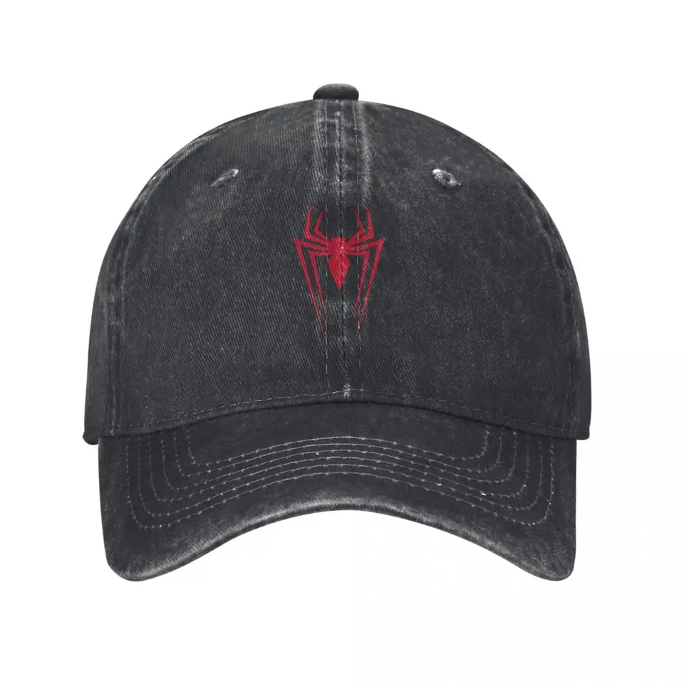 Príležitostné pavúky Red Spider Baseball Caps Unisex Unisex Unisex Unisex Uniseped Wased Headwear Vintage Comic Icy