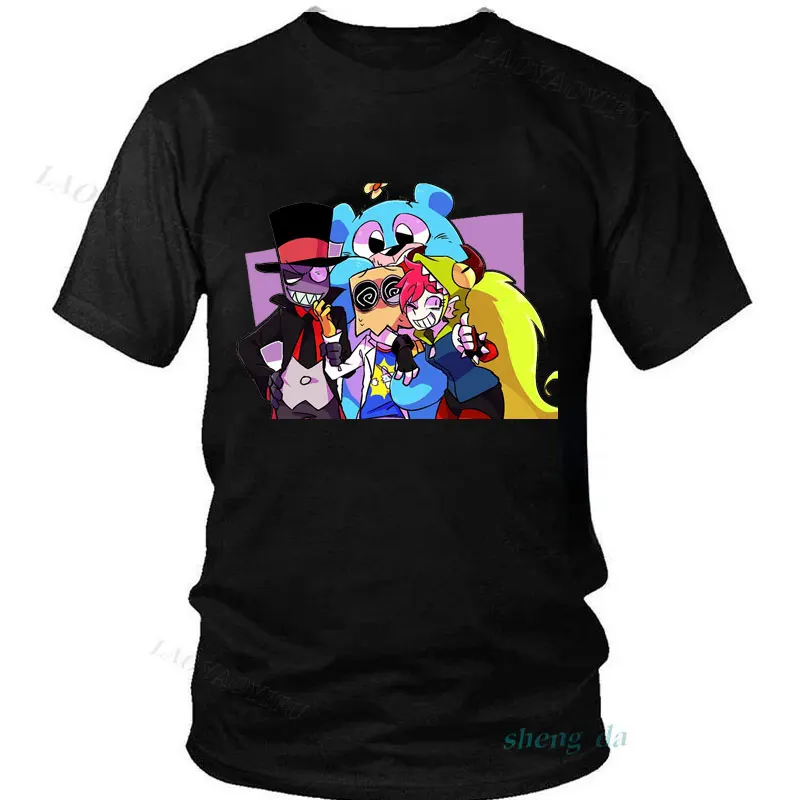 Príležitostné vtipné grafické tričká Mexiko karikatúra darebáci čierny klobúk horúce predajné bavlnené rukávy Tshirt Streetwear Harajuku Top