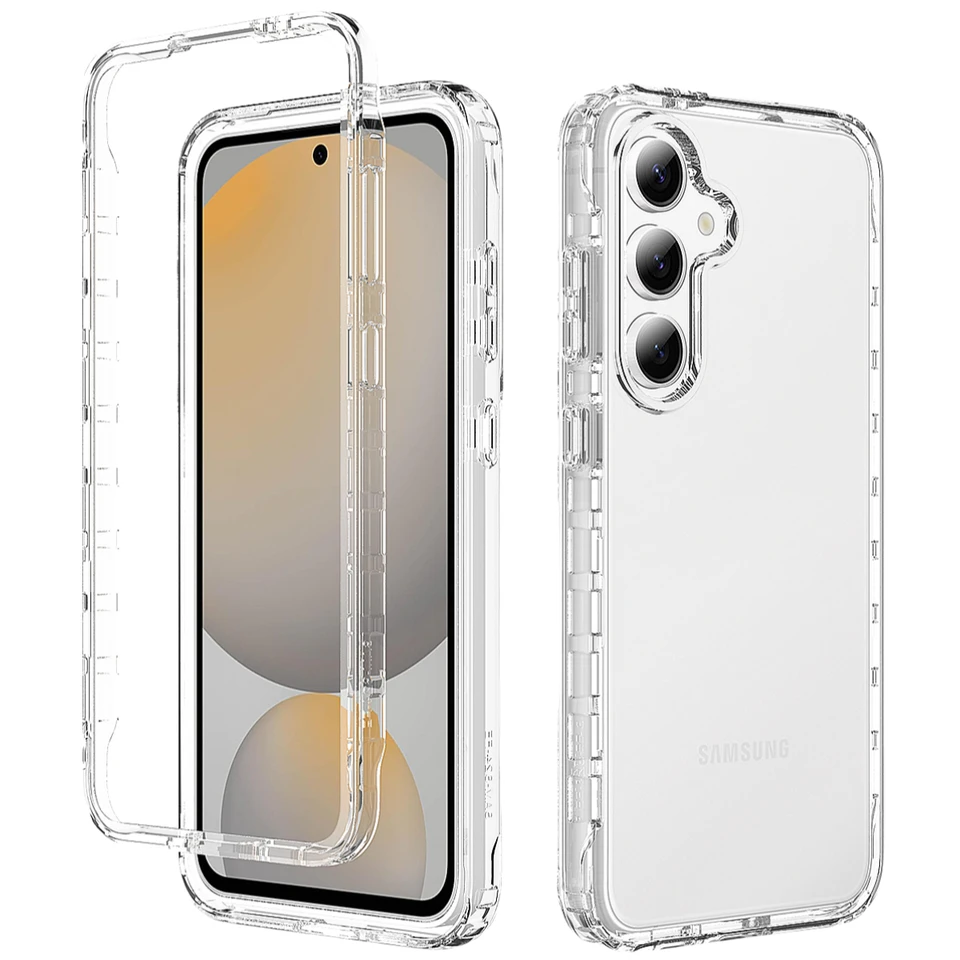 Prípad na ochranu neprintého odtlačku pre spoločnosť Samsung Galaxy S25 Ultra S22 S21 Fe S23 plus S24 A56 A55 A54 5G A35 A34 A36 A15 A16 A16 A14