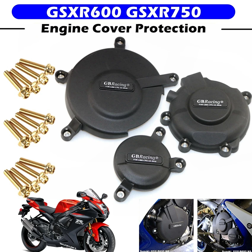 Prípad ochrany krytia motocyklov pre prípad pretekárskych prípadov pre preteky GB pre Suzuki GSXR600 GSXR750 2006-2023 K6 K7 K8 K9 L0-M3 GBRACK