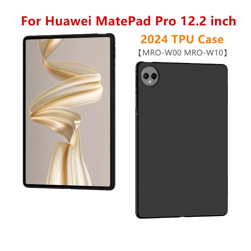 Prípad pre Huawei MatePad Pro 12.2inch 2024 Ttablet PC MRO-W00 W10 TPU Soft Silikone Cover pre MatePad Pro 12.2 