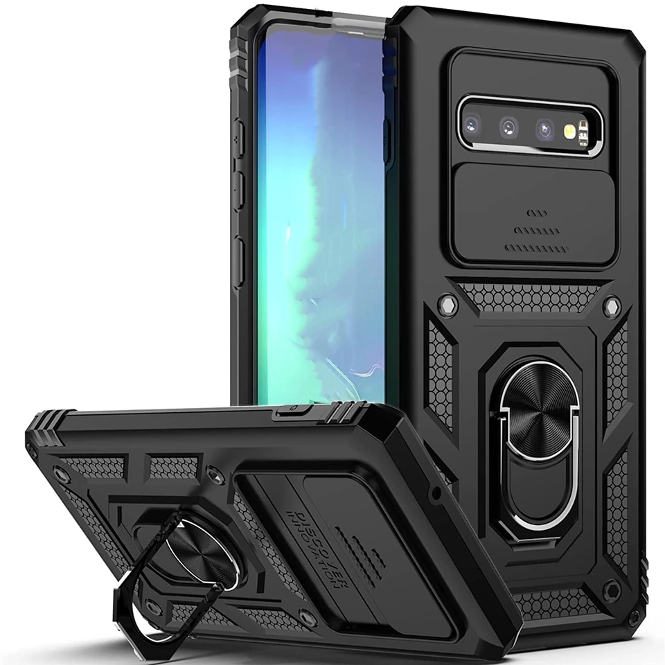 Prípad pre Samsung S10 plus S20 S21 Fe S20 Fe S22 Plus Ultra A33 A73 A53 A13 A13 Ochrana na ochranu fotoaparátu na kryciu fotoaparátu