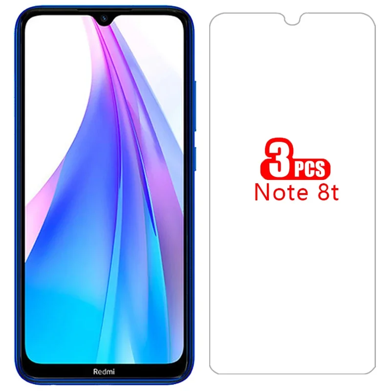 Prípad pre Xiaomi Redmi Poznámka 8T Občianska obrazovka Ochranné sklo Temperované sklo na readmi note8t nie 8 t t8 ochranné coque ksiomi xiomi 9H
