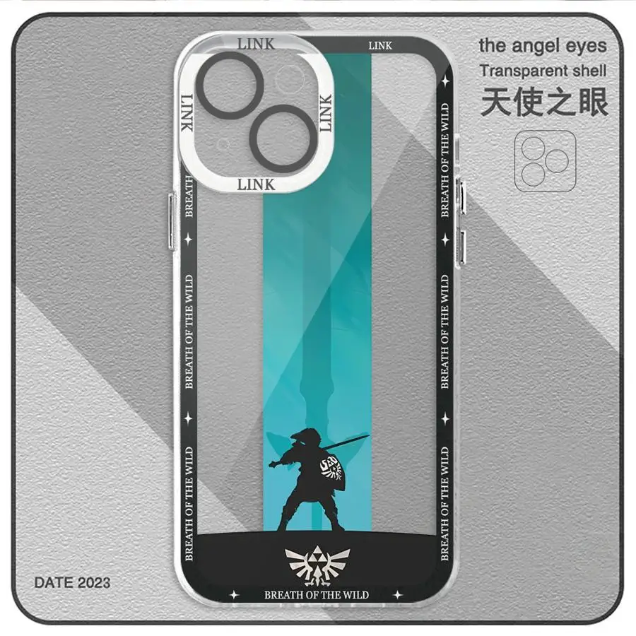 Prípad telefónu Legend of Zelda Game Cover Pase pre Motolora Moto G22 G32 G52 G71 G72 G73 Edge 40 Clear Soft TPU