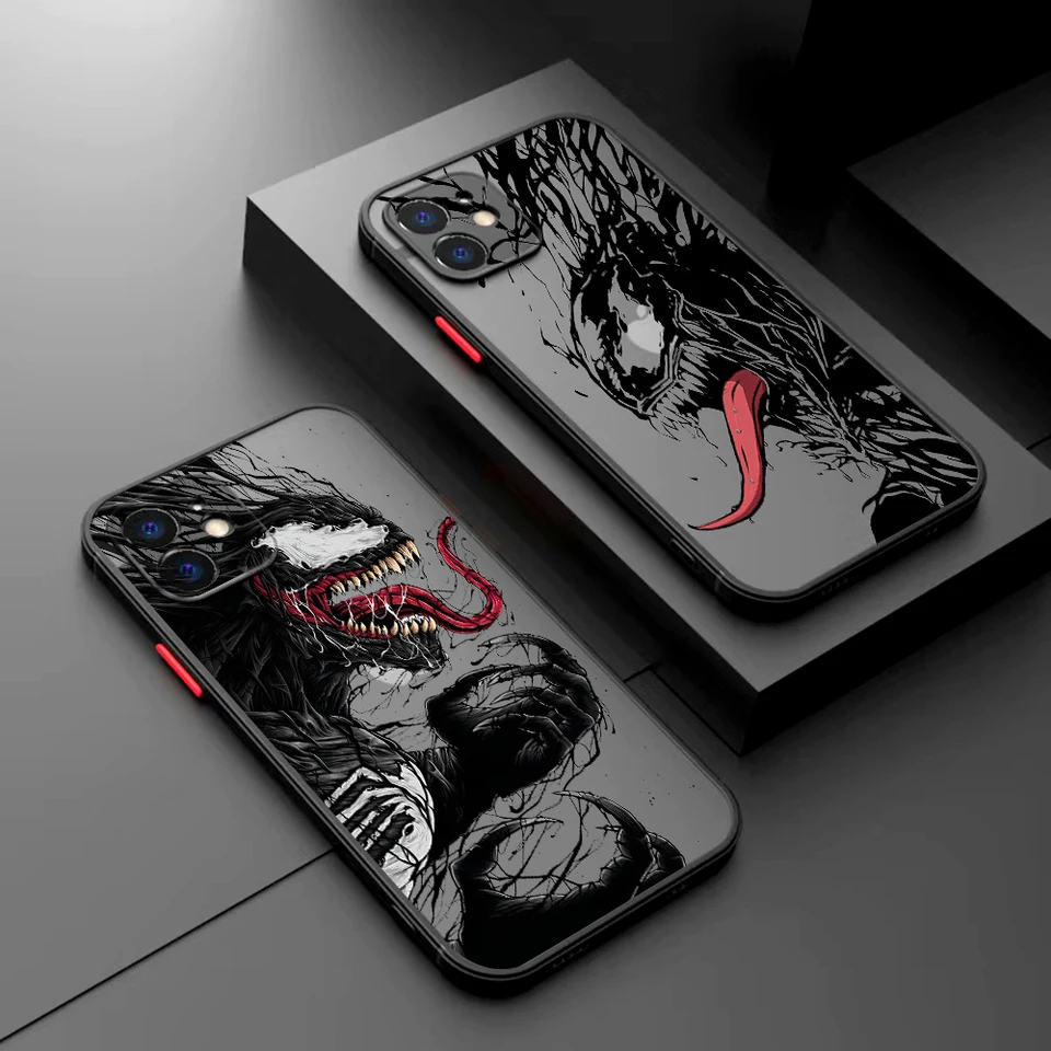 Prípad telefónu s superhrdinami Marvel pre Samsung S23 S22 S21 S20 S10 Fe Note0 Note10 Plus Ultra Lite 5G Matte Transparent Cover