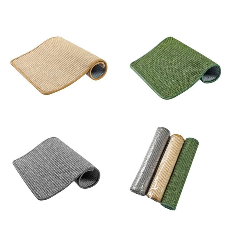 Prírodné sisal poškriabanie podložky pre vnútornú podlahovú poškriabanie podložky Scratcher Sisal Mat Horizontal Drop Doprava