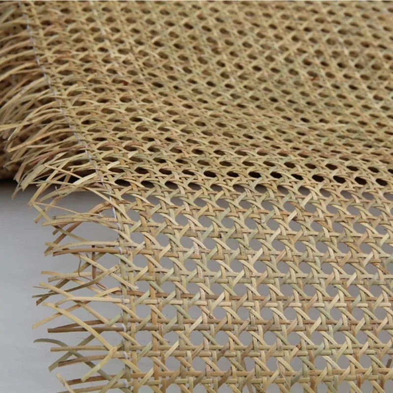 Prírodný indonézsky Rattan Cane Webbing Domáci nábytok stoličky stoličky Stropná oprava dekoratívny materiál
