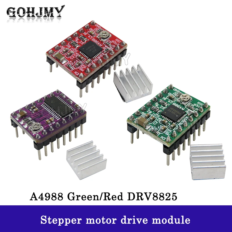 Príslušenstvo 3D tlačiarne A4988 DRV8825 Krokový modul ovládača motora RAPP