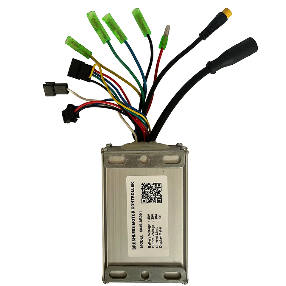 Príslušenstvo E-Bike 48V 18A Ovládač rýchlosti horských bicyklov X035-AB001 pre 5S DisplayEbike Brushless Motor Controller