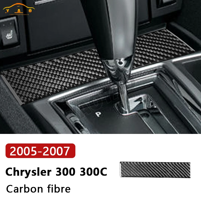 Príslušenstvo pre autá pre Chrysler 300 300C 2005 2006 2007 Nálepka na prenos uhlíkových vlákien