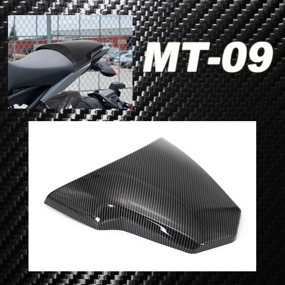 Príslušenstvo pre motocykle z uhlíkových vlákien zadné cestujúce sedadlá kapotáže kapotáž pre Yamaha MT-09/SP FZ-09 2017 2018 2019 2020