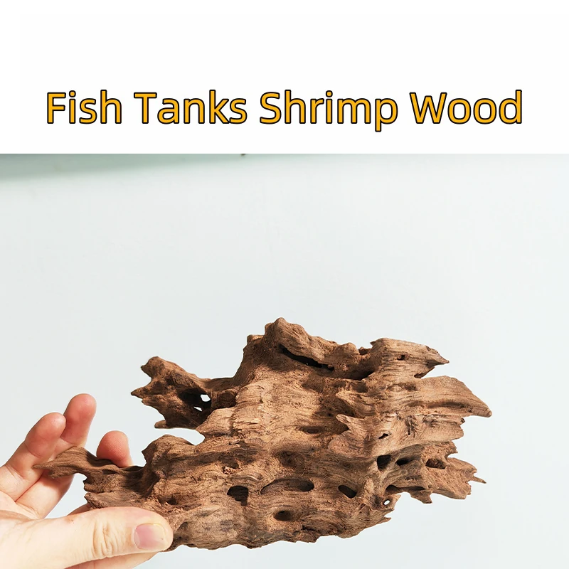 Príslušenstvo prírodného dreva Driftwood Aquariums krevety Drevo pre dekoráciu Fishtank Aquarium Držiteľ držiaka Aquascaping Ozdoby