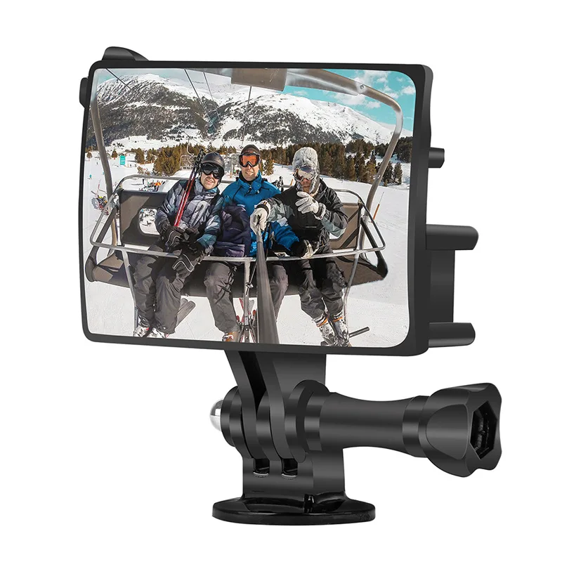 Príslušenstvo selfie zrkadlo pre GoPro Hero 13 12 11 10 9 8 7 6 5 4 Black Sjcam pre Dji Osmo 5 4 3 Instit 360 x4 x3 Sjcam Eken H9
