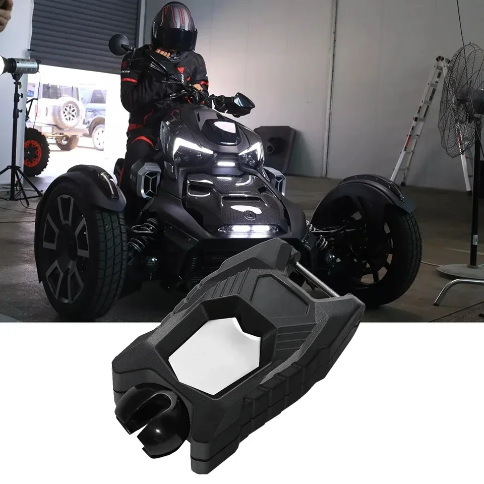 Príslušenstvo Čierny kľúče držiteľ prípadu na cestách zapaľovací kľúč držiteľ Kompatibilný pre Can Am pre Ryker 600 900 Sport Rally