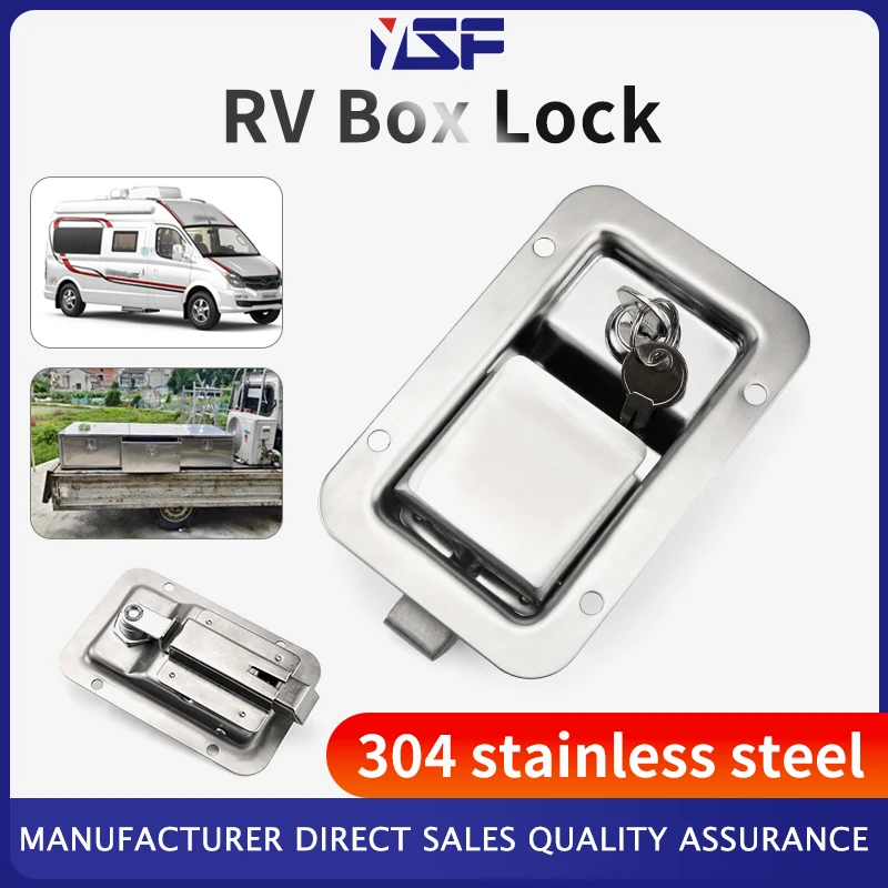Prívesové vozidlo Dvery Lock Engineering Vozidlo Elektrická skrinka Knob Fire Box Toolset Pull Priemyselné vybavenie RV rukoväť Hardware
