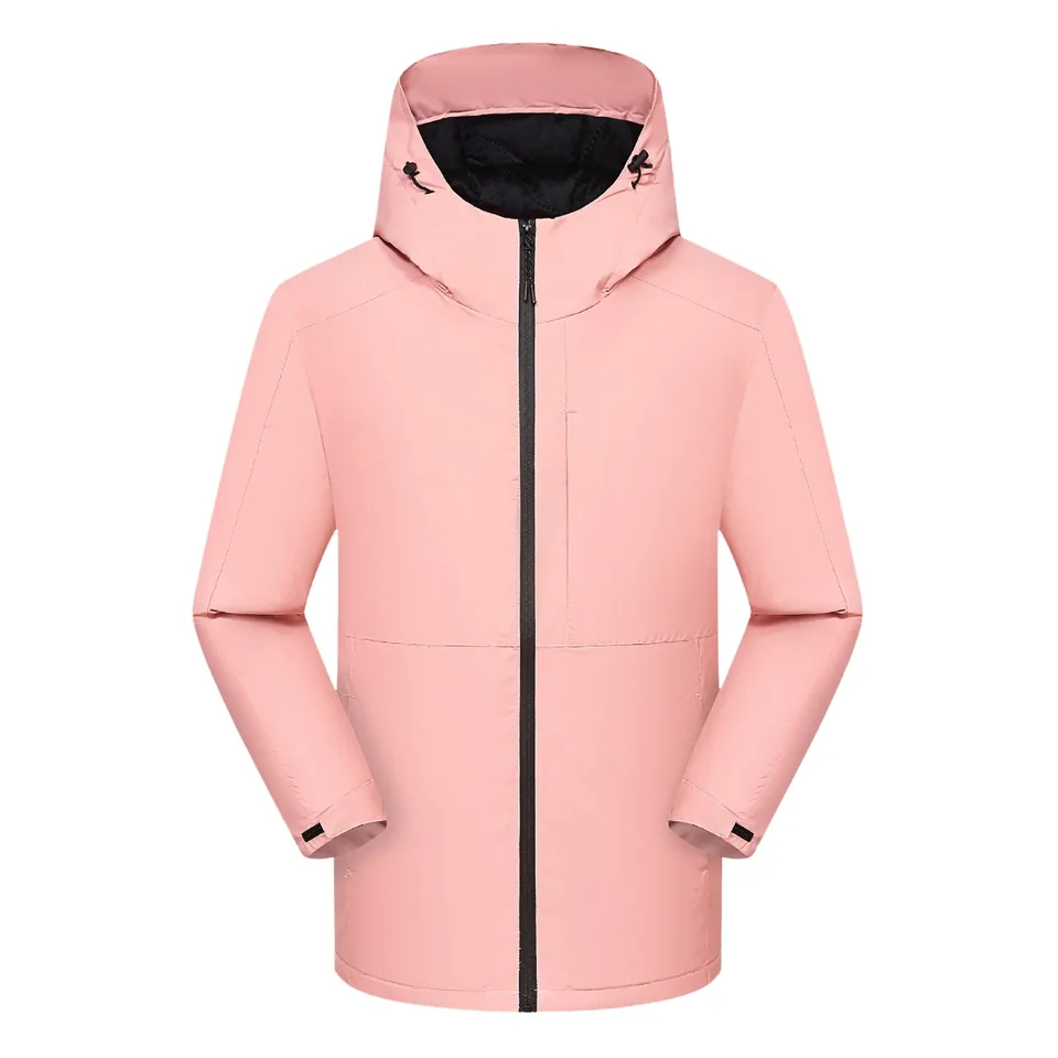 Prúžkové látky Windbreaker Vonkajšie turistické zvážené zipsové kabáty Dám