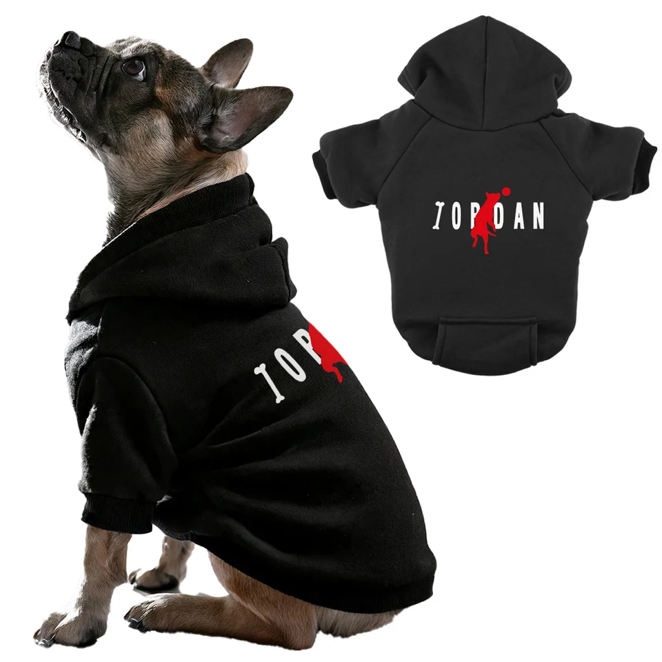 Psie oblečenie módne šteniatko jar jesenná zima malá stredná značka inšpirovaná Yorkie francúzsky buldog chihuahua maltézsky domáce zvieratá mikiny