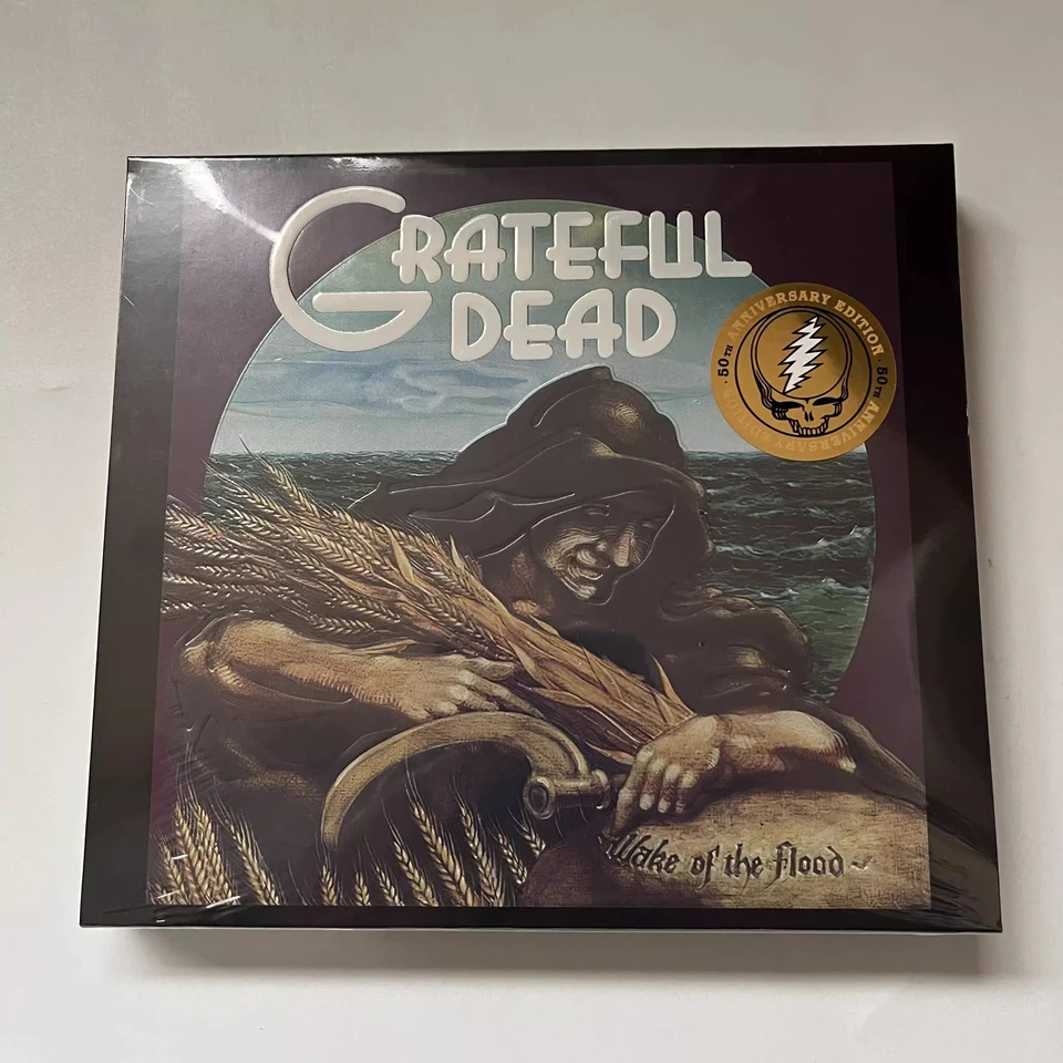 Psychedelic Rock Grateful Dead Jerry Garcia Music CD Wake of the Flood Album 2pcs Hudobná nahrávka Cosplay Walkman Soundtracks Box