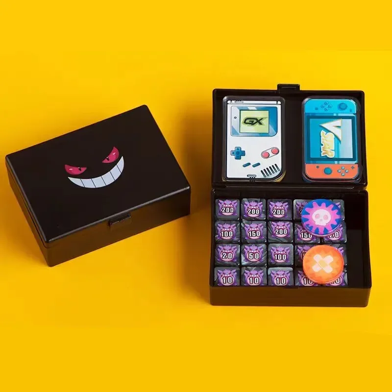PTCG Pokemon Match bodovanie skóre poškodenie indikátorom poškodenia obojstranne hrania rolí Gengar Vstar GX Wave 15