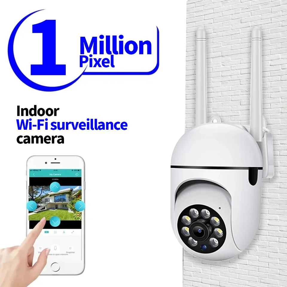 PTZ 2.4G WiFi IP Camera Audio CCTV Sledovanie Cam Outdoor 4x Digital Zoom Nočné videnie bezdrôtová vodotesná bezpečnostná ochrana