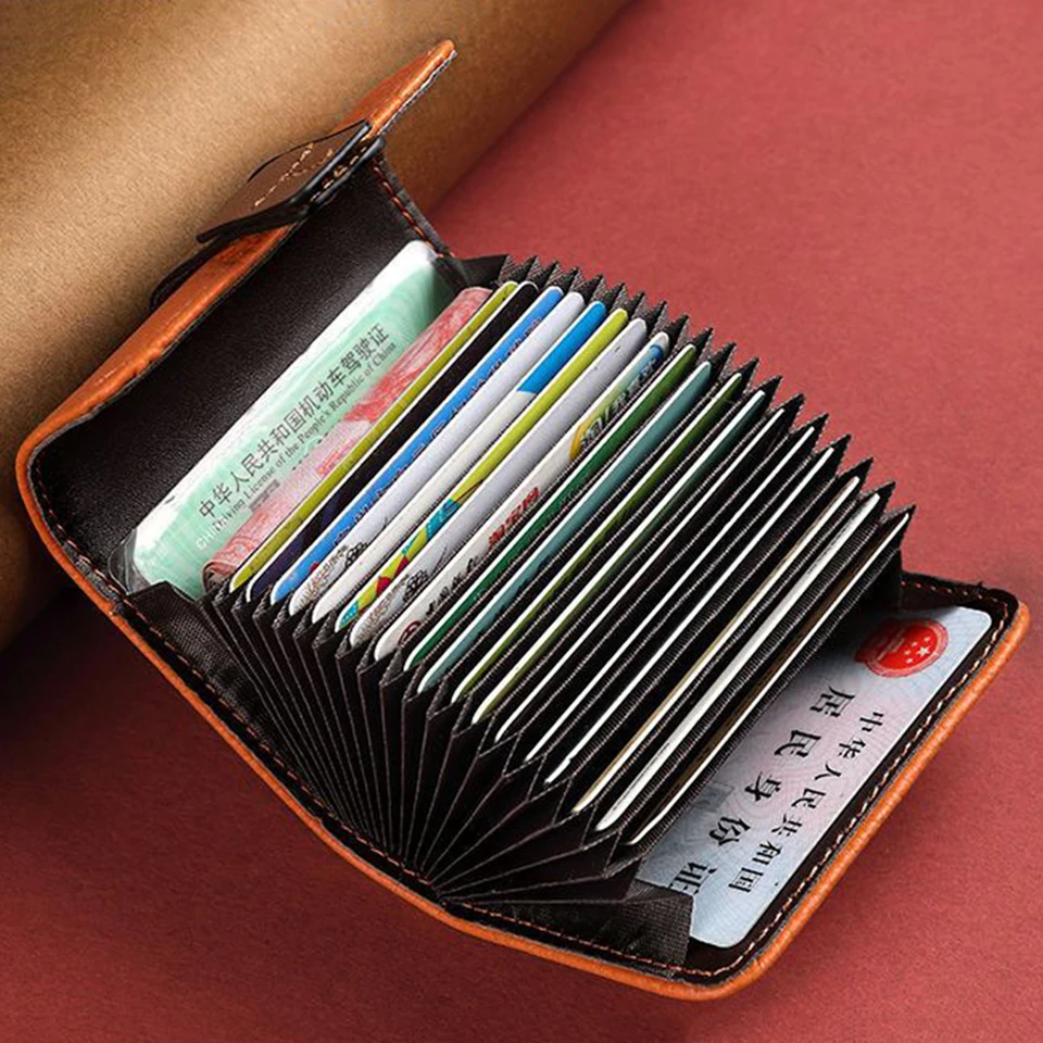 PU Držiteľ kariet s viacerými kartami slot banka ID kreditné orgány Business antimagnetická peňaženka mince