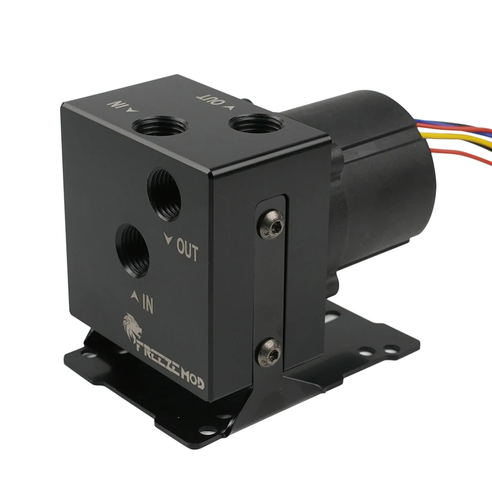 PU-MP-M8W, počítačová vodná chladiaca kvapalina Slučka Building Pump Max 600L, 5 metrov, manuálne regulačné čerpadlá s držiakom, 4xg1/4