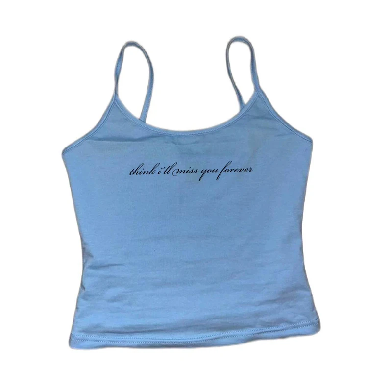 Punk y2k bustier bez rukávov Camisole Top estetický gotický list tlač grunge emo dievča plodina top vintage dámska sexy tank top top