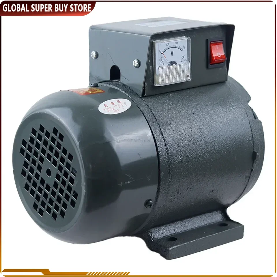 Pure Copper 220V jednofázové kladky typu Permanent Magnet Generátor 220V High-výkonný generátor bez kefky na domáce osvetlenie