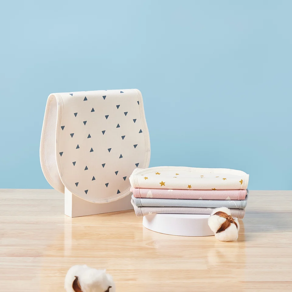 Pure Pure Cotton Vodotesná driblingová handrička, kŕmnutá handrička, vodotesná vrstva TPU