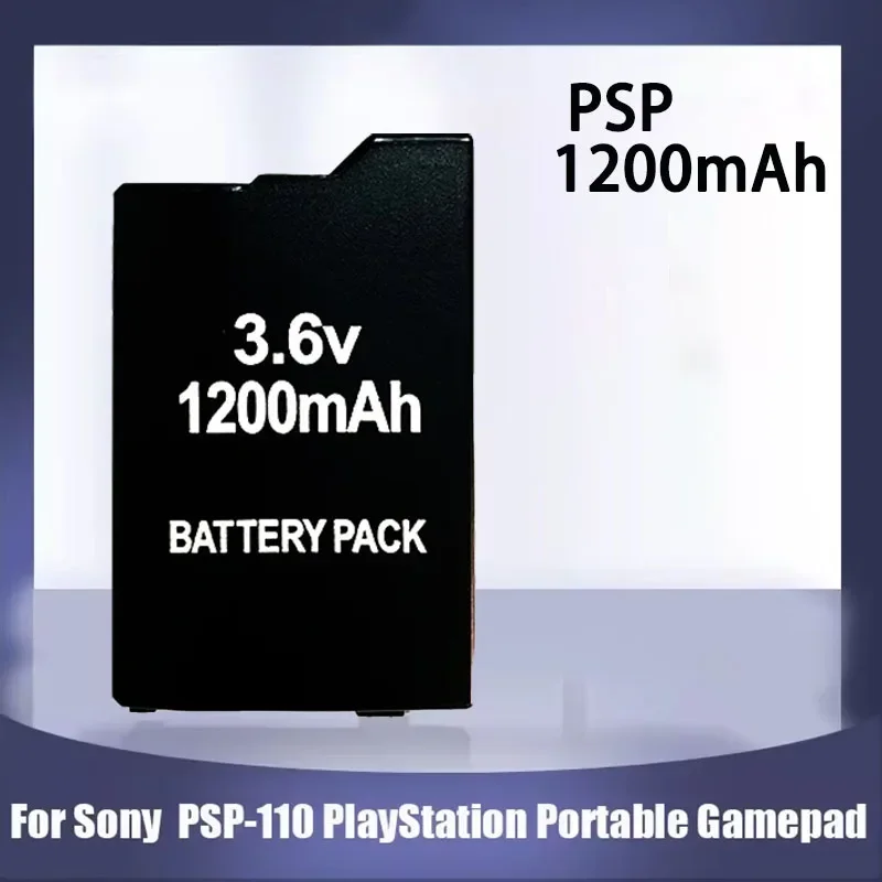 Purfield High Kvalitná skutočná kapacita 1200 mAh 3,6 V Slim Lithium ion Batéria Výmena za Sony PSP 2000/3000 PSP-S110