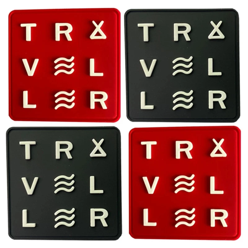 Putujúci cestovateľ preskúmajte cestovnú náramok na prírodu 6 cm PVC Patch Military Badge Applitra Aplikácia