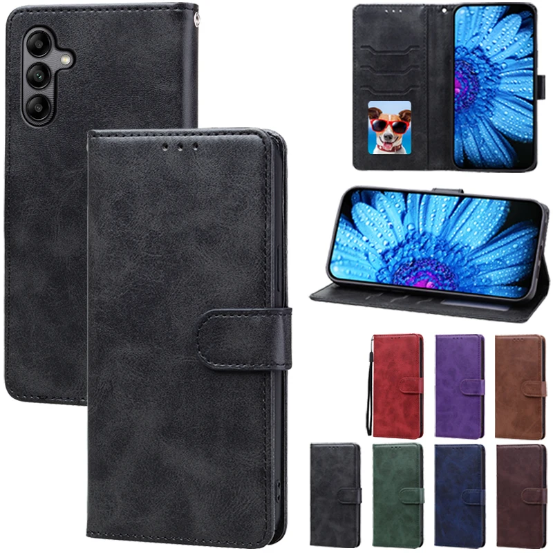 Puzdro A05S pre Samsung Galaxy A05S puzdro Pase Wallet Leath Book Cover pre Samsung A05S Case A 05S SM-A057F Cover Coque Fundas