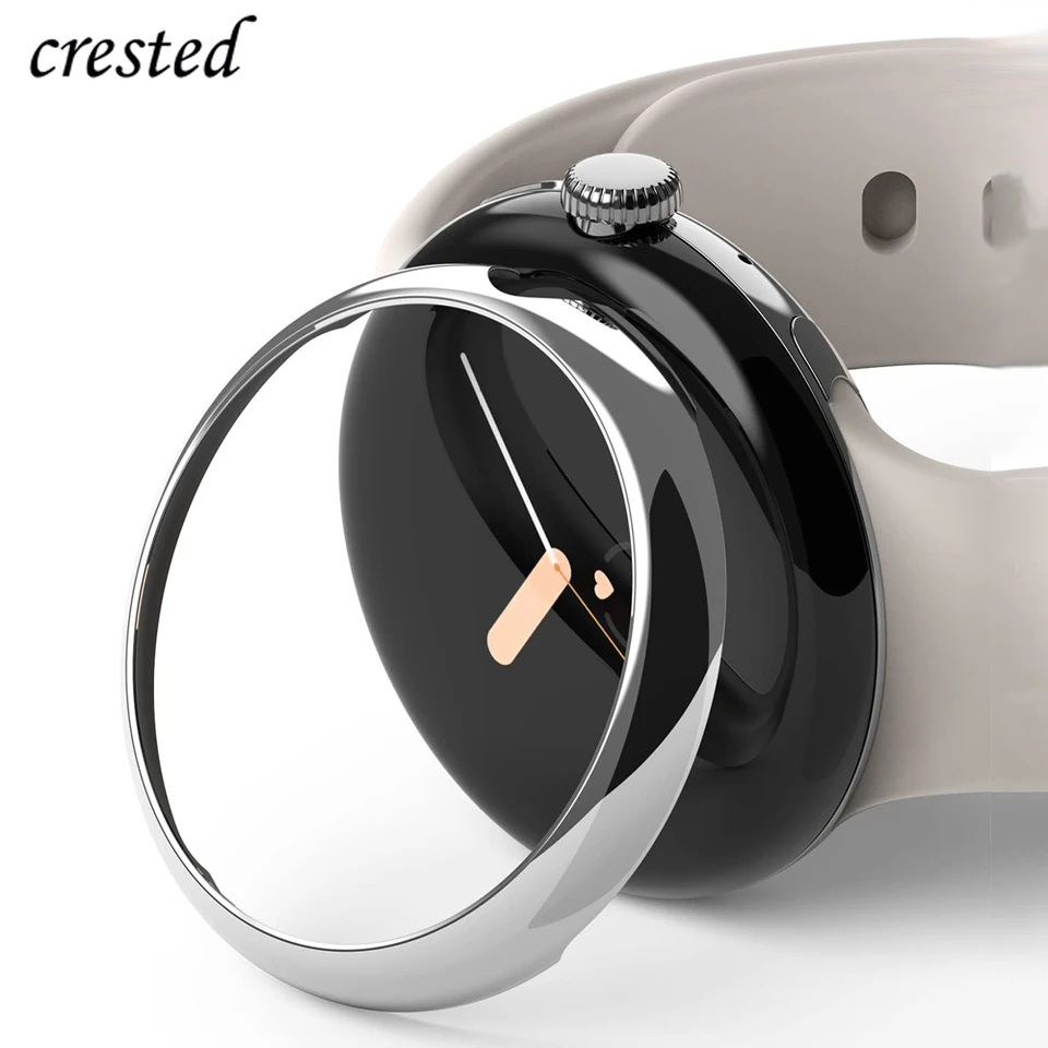 Puzdro chrániča obrazovky pre Google Pixel Watch remienok Smart Watch Soft TPU Full Cover Bumper Shell pre Pixel Watch 2022 príslušenstva