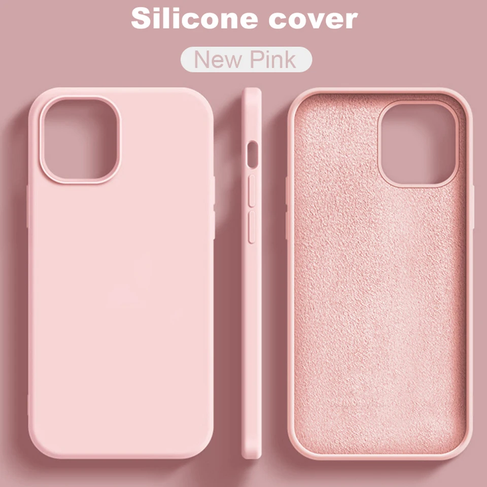 Puzdro na farbu cukroviniek pre iPhone 16 Pro Max 15 14 11 11 12 13 Mini 7 8 Plus xr XS Soft Smooth Smooth Protector Shock odolný zadný kryt zadného krytu