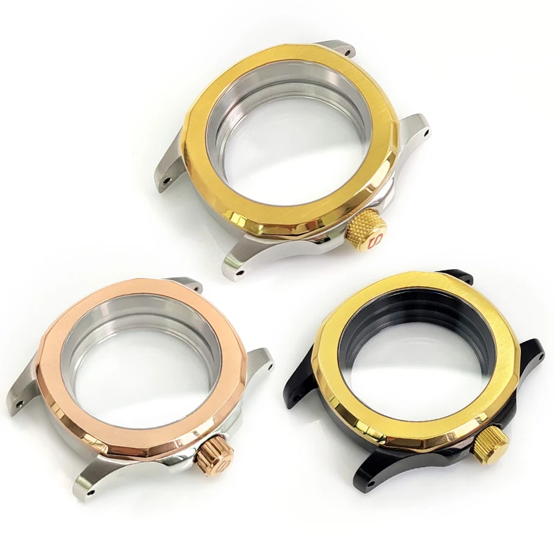 Puzdro na hodinky Nautilus pre SKX007 SRPD Mod Parts náhradný Fit NH35 NH36 MOHE