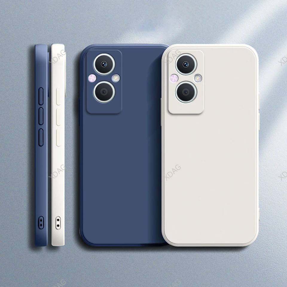 Puzdro na kvapalinu silikónového telefónu pre Oppo Reno8 Reno 8 Lite 8Lite 5G 6,43 