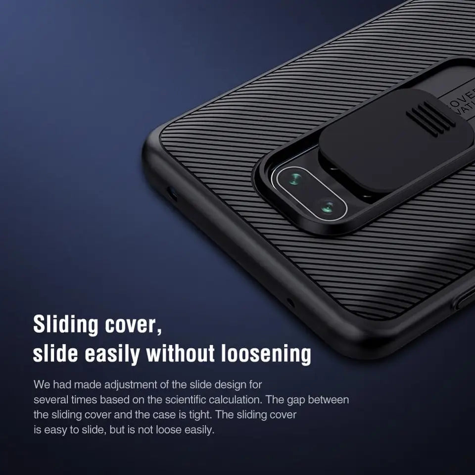 Puzdro na ochranu fotoaparátu pre Redmi Note 9s Nillkin Camshield puzdro proti skokovému prachu pre Poco M2 Pro Redmi Note 9 Pro Max