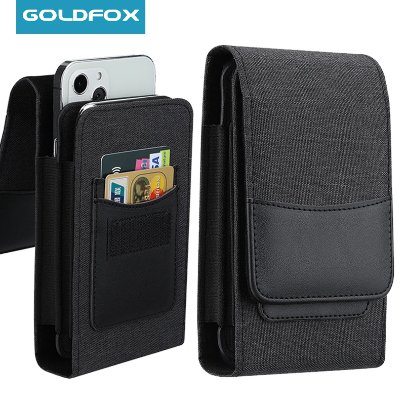 Puzdro na puzdro na mobilné telefóny s nylonovým puzdrom s krytom pásu Universal Base Bag pre iPhone 13 12 11 Pro Max Samsung Galaxy S22